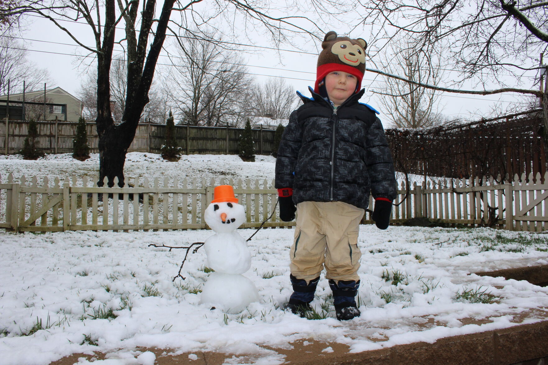 First snowman